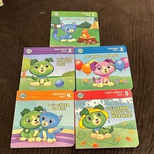Set of 5 Leap Frog books ages 2 to 5